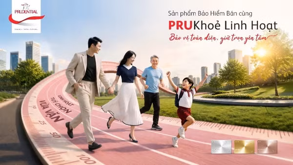 Prudential chính thức ra mắt PRUKhỏe Linh Hoạt.