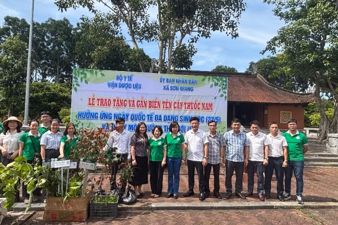 Các đại biểu tham dự buổi lễ.