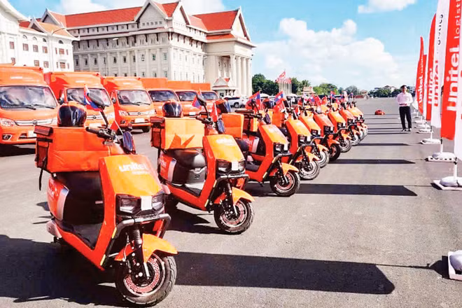 Viettel ra mắt thương hiệu Unitel Logistics tại Lào.