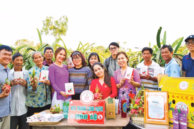 Trái thanh long Lâm Đồng được nâng tầm với quy trình tiêu chuẩn, sản phẩm đa dạng và bao bì hấp dẫn.