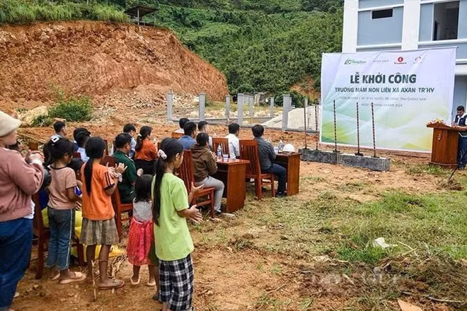 Hình ảnh một trong những cơ sở nhà tình thương được Quỹ Thiện Tâm (Tập đoàn Vingroup) hỗ trợ trao tặng cho một hộ nghèo, hoàn cảnh khó khăn, ngày 12/9/2024. (Ảnh: Báo Nhân Dân)