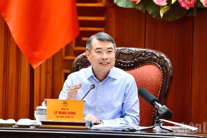 Thủ tướng Chính phủ Lê Minh Hưng. (Ảnh: Thanh Giang)