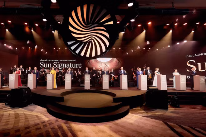 Lễ ra mắt chương trình Sun Signature.