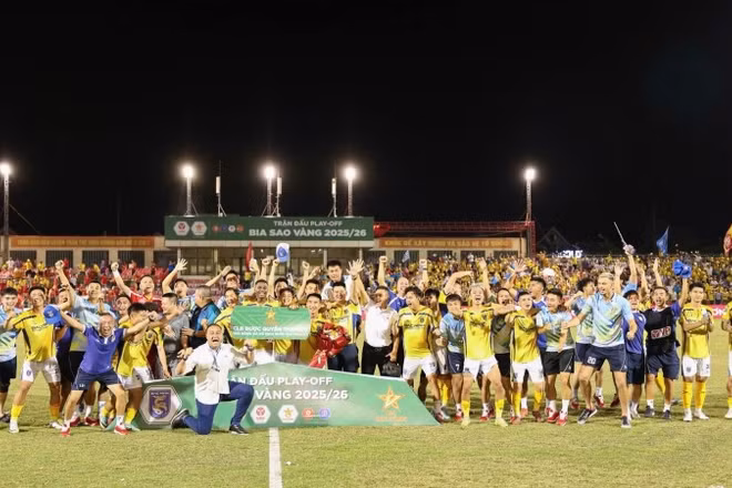 Bắc Ninh giành vé thăng hạng V.League 1. (Ảnh: VFF)