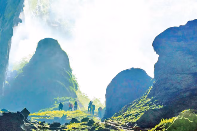 Phong Nha-Kẻ Bàng đang dần trở thành thủ phủ du lịch mạo hiểm hấp dẫn của Việt Nam và châu Á.