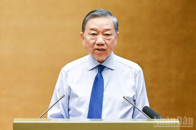 Tổng Bí thư, Chủ tịch nước Tô Lâm. (Ảnh: Duy Linh)