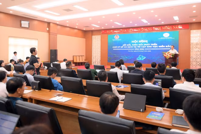 Hội nghị kết nối, thúc đẩy phát triển chữ ký số và dịch vụ tin cậy khu vực miền bắc năm 2026. (Ảnh: Ban tổ chức cung cấp)
