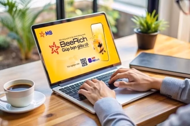 Nền tảng quản lý tài chính MB Beerich dành cho khách hàng cá nhân