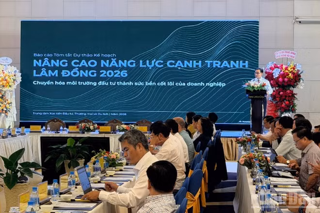 Quang cảnh hội nghị.