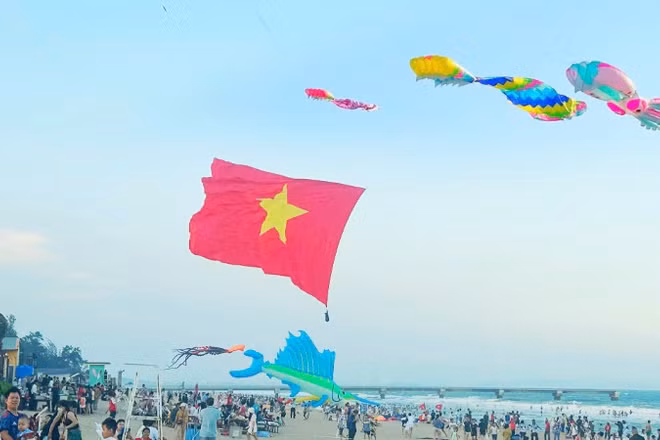 Lễ hội Diều khổng lồ Sky Fest diễn ra đến ngày 2/5.