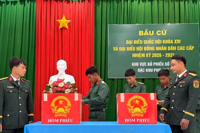 Đặc khu Phú Quý hoàn thành công tác bỏ phiếu sớm