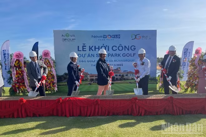 Lễ khởi công Dự án Park Golf tại NovaWorld Phan Thiết