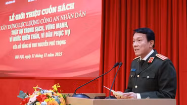 Cuốn sách của cố Tổng Bí thư Nguyễn Phú Trọng là kim chỉ nam, định hướng cho toàn lực lượng Công an nhân dân 