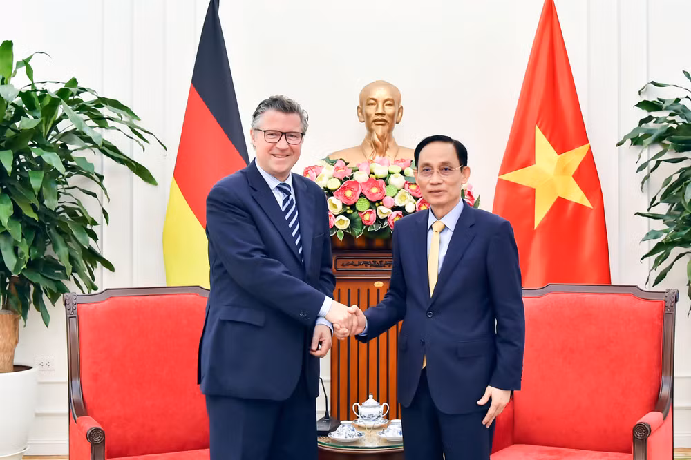 Bộ trưởng Lê Hoài Trung đề nghị hai bên tiếp tục đổi mới tư duy và phương thức triển khai hợp tác. (Ảnh: MOFA)