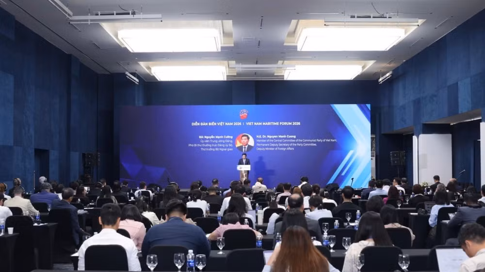 Toàn cảnh Diễn đàn Biển Việt Nam 2026. (Ảnh: Bộ Ngoại giao)