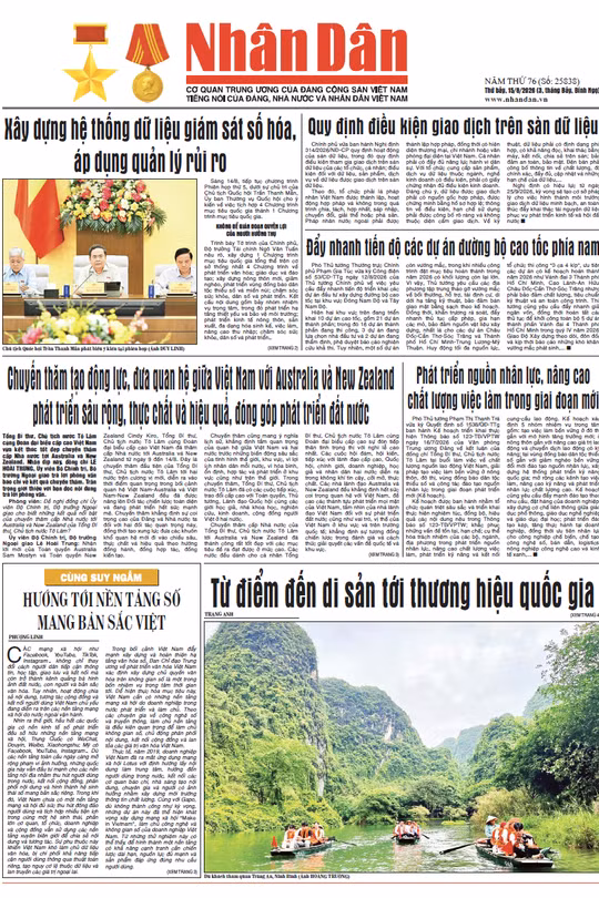 Báo Nhân Dân số 25838