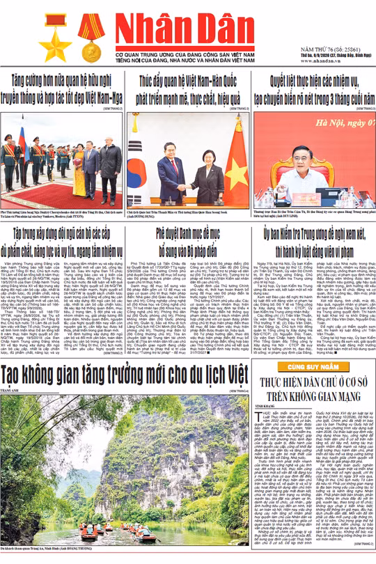 Báo Nhân Dân số 25861