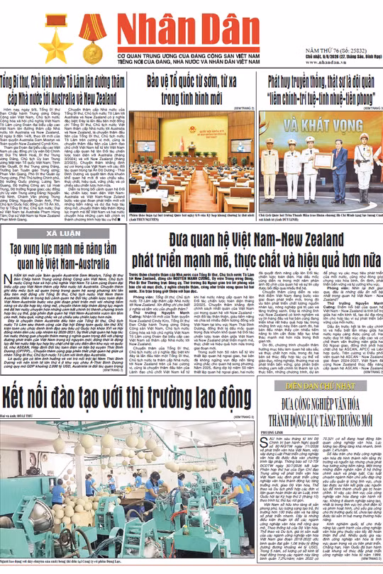 Báo Nhân Dân số 25832