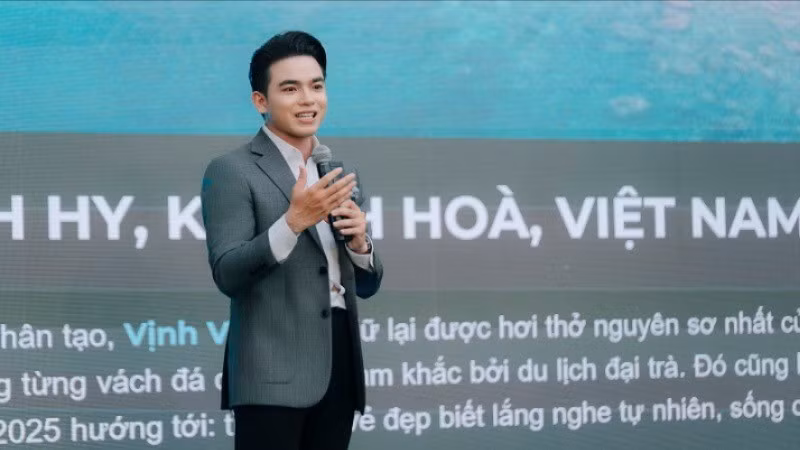 MC Hải Triều thử sức với vai trò tổng đạo diễn Hoa hậu Đại dương Việt Nam. (Ảnh: BTC)