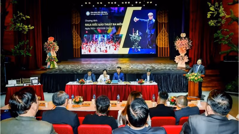 Liên đoàn Xiếc Việt Nam tổ chức Hội nghị khách hàng năm 2026. (Ảnh: THANH HÀ)