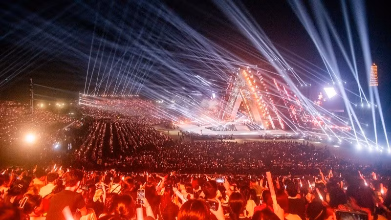 FORESTIVAL 2026 mang đến không gian nghệ thuật rực rỡ, kết hợp âm nhạc và chiều sâu di sản. (Ảnh: Ban tổ chức)