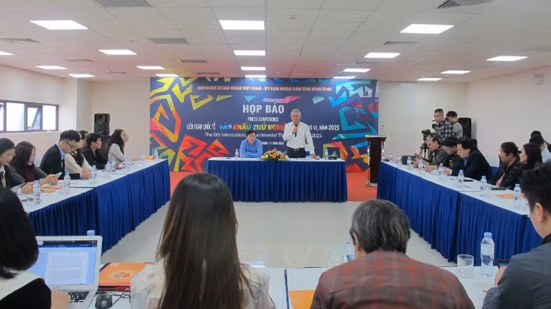 Họp báo giới thiệu Liên hoan quốc tế sân khấu thử nghiệm lần thứ 6-năm 2025 