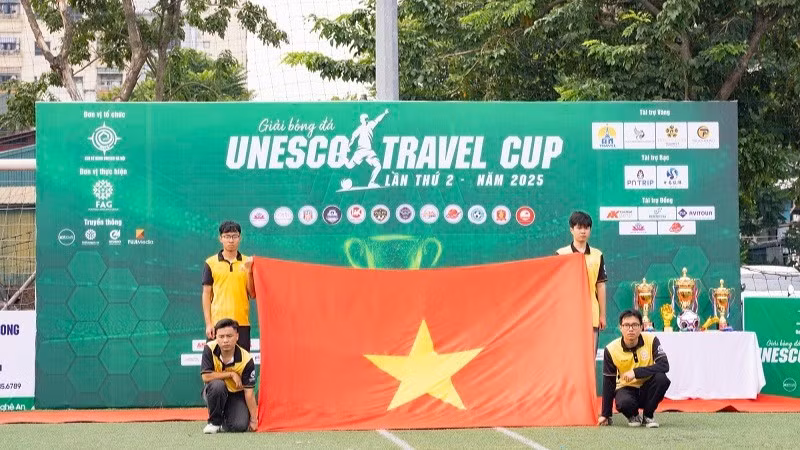 Giải Bóng đá UNESCO Travel Cup 2025 là sân chơi thể thao ý nghĩa thắt chặt tinh thần đoàn kết của những người làm du lịch. (Ảnh: BTC)