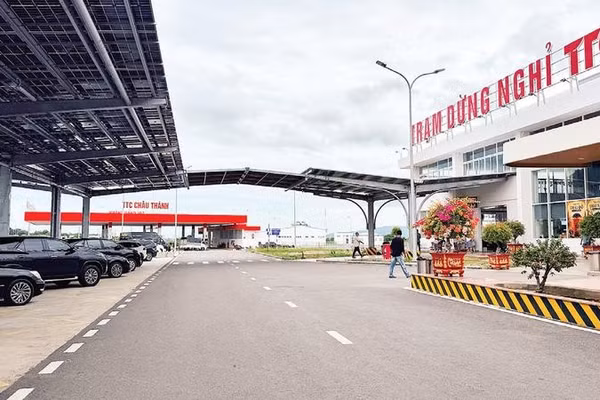 Trạm dừng nghỉ Km 205 (dự án thành phần Vĩnh Hảo-Phan Thiết).