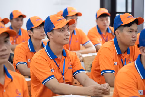 [Ảnh] Nâng cao hoạt động đào tạo lao động đi làm việc ở nước ngoài
