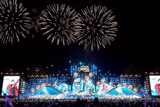 Chương trình nghệ thuật hoành tráng tại Carnaval Hạ Long 2026.