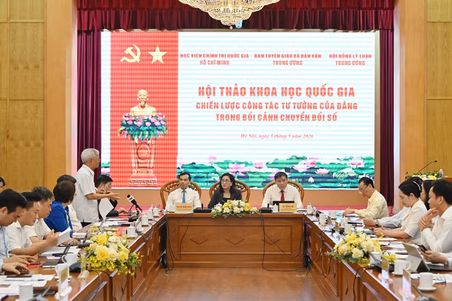 Quang cảnh hội thảo. (Ảnh: THỦY NGUYÊN)