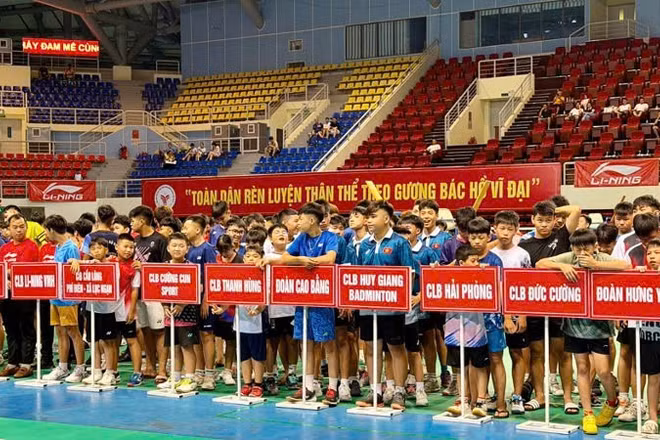 Các Câu lạc bộ tham gia Giải vô địch Cầu lông các Câu lạc bộ Quảng Ninh mở rộng - VMH tranh Cúp Li-Ning năm 2026.