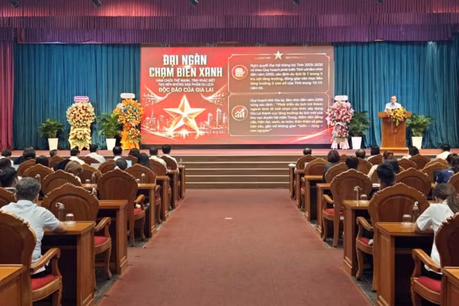 Quang cảnh hội thảo. (Ảnh: Thanh Tùng)