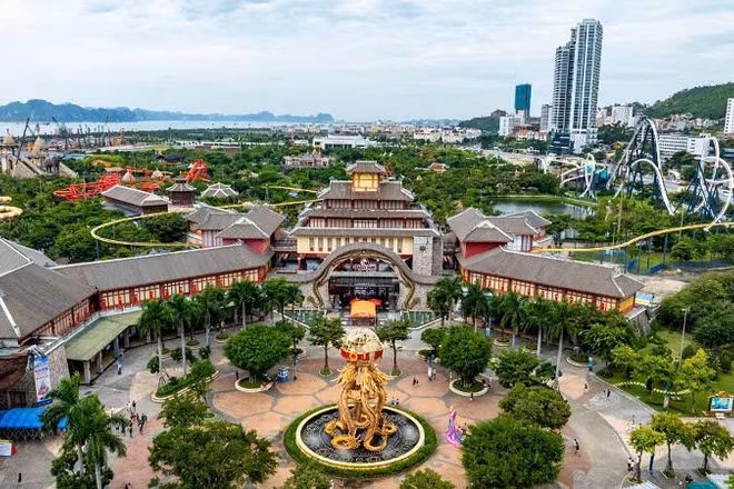 Công viên Sun World Ha Long. (Ảnh: Quang Thọ)