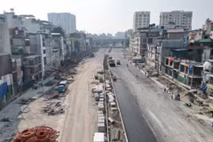 [Ảnh] Cận cảnh khu vực sắp giải phóng mặt bằng làm bãi đỗ xe, trạm sạc trên Vành đai 1