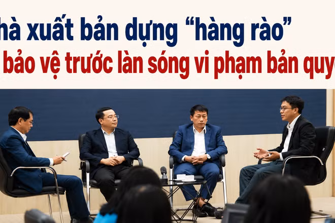 Tọa đàm "Tăng cường sức đề kháng trong cuộc chiến chống vi phạm bản quyền ở lĩnh vực xuất bản".