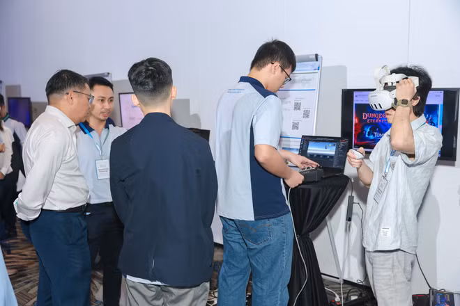 Ngày hội giới thiệu sản phẩm của Phòng thí nghiệm Trí tuệ nhân tạo ứng dụng Saigon AI Hub.