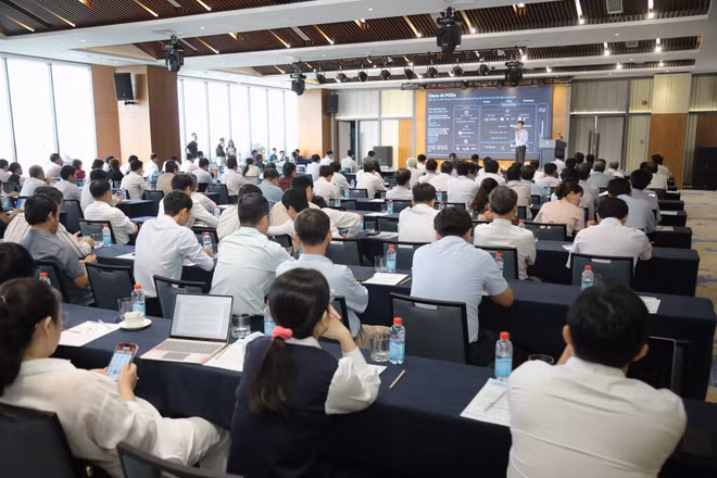 Hội thảo "Kiến tạo Hệ sinh thái y tế thông minh trên nền tảng AI và hạ tầng số". (Ảnh: Ban tổ chức)
