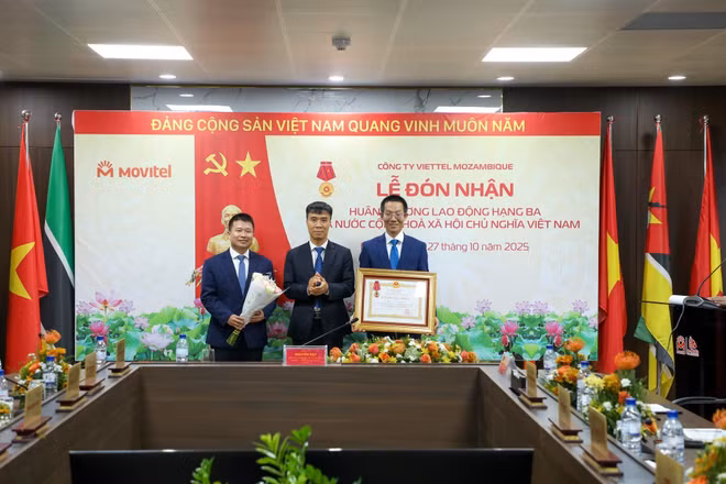 Ba thị trường quốc tế của Viettel nhận Huân chương Lao động: Lan tỏa giá trị Việt Nam