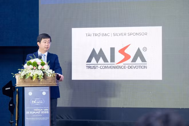 Thứ trưởng Khoa học và Công nghệ Bùi Hoàng Phương phát biểu tại 
