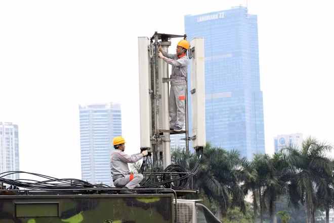 Viettel phủ sóng 5G tới các địa điểm diễu binh, diễu hành trong sự kiện A80.