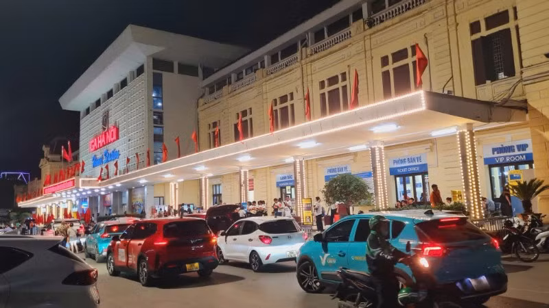 Ảnh minh họa: Ga Hà Nội.