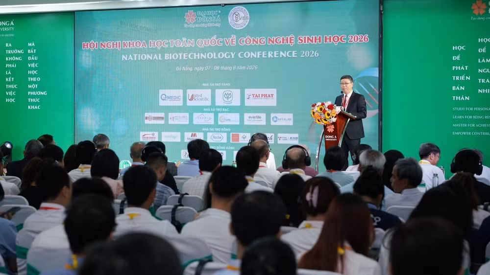 Quang cảnh Hội nghị khoa học toàn quốc về Công nghệ Sinh học 2026. (Ảnh: Ban Tổ chức cung cấp)