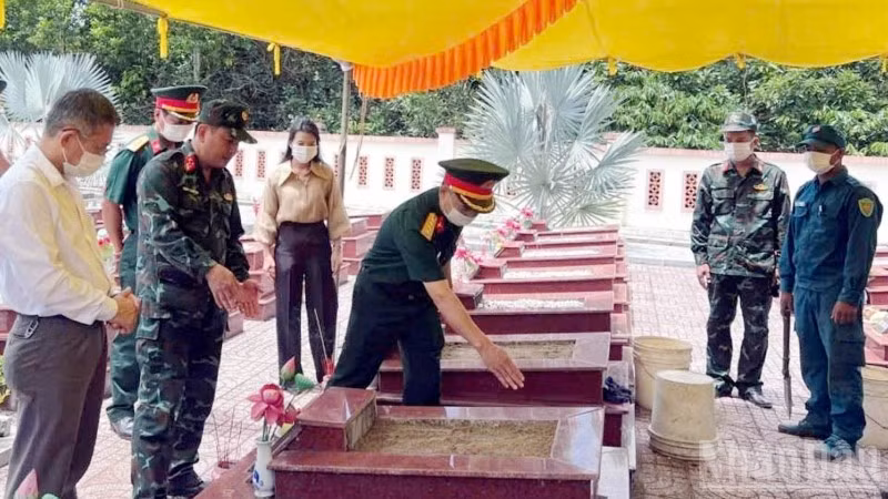 Lâm Đồng quyết tâm hoàn thành lấy mẫu xác định danh tính hài cốt liệt sĩ trong năm 2026.