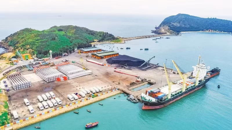 Ảnh minh họa: Cảng biển Hòn La (Quảng Trị).