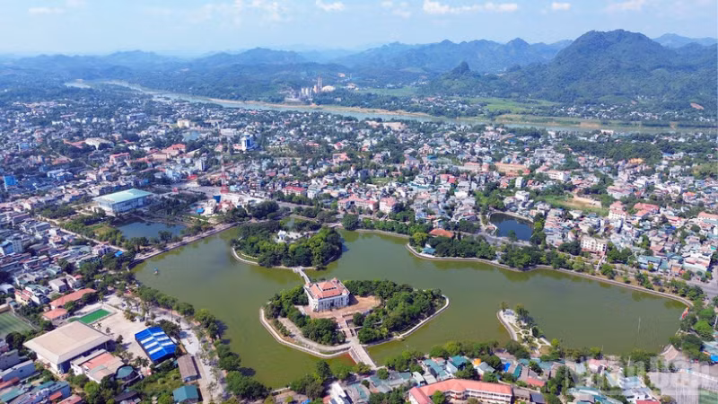 Một góc phường Minh Xuân, tỉnh Tuyên Quang.