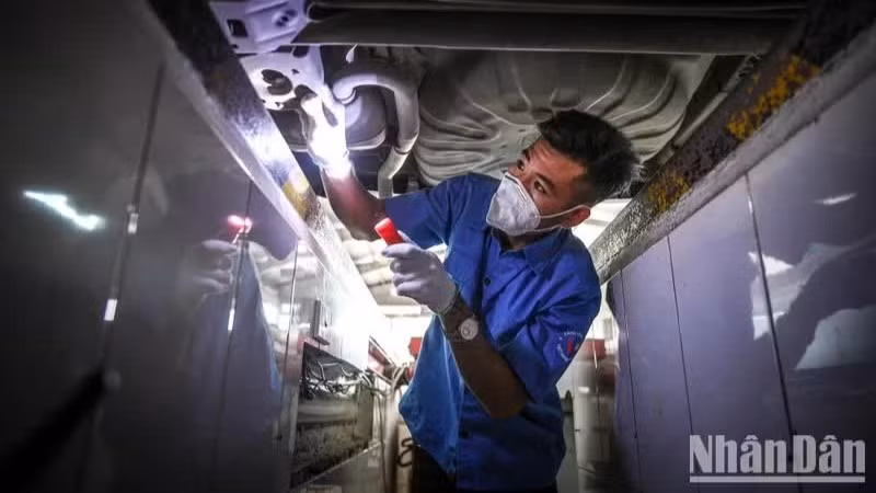 Nhiều tiêu chuẩn trình độ, đạo đức được áp dụng với đăng kiểm viên từ ngày 1/7/2026. (Ảnh: Sơn Bách)