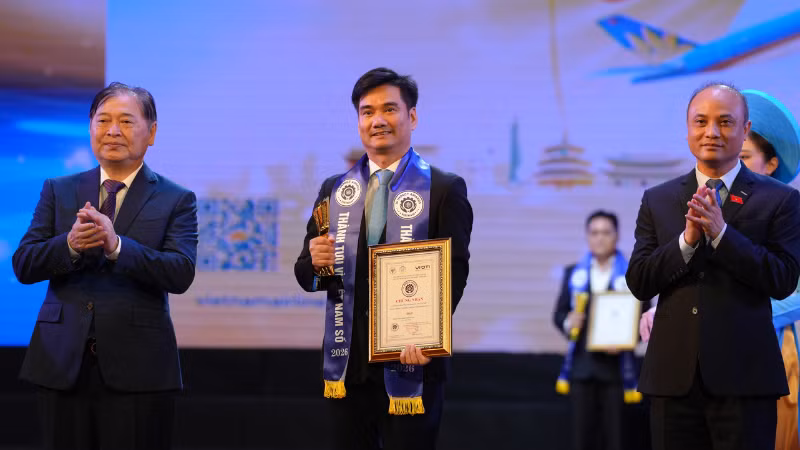 Chuỗi hoạt động “Bay cao cùng khát vọng Việt Nam” của Vietnam Airlines đạt giải hạng mục Sức mạnh mềm (Soft Power) tại Vietnam I4 Impact Awards 2026.