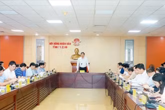 Phiên thẩm tra của Hội đồng nhân dân tỉnh Nghệ An về phát triển kinh tế-xã hội 6 tháng đầu năm 2025.