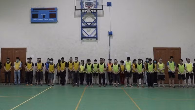 39 đối tượng trong đường dây lừa đảo đã bị bắt giữ, khởi tố.